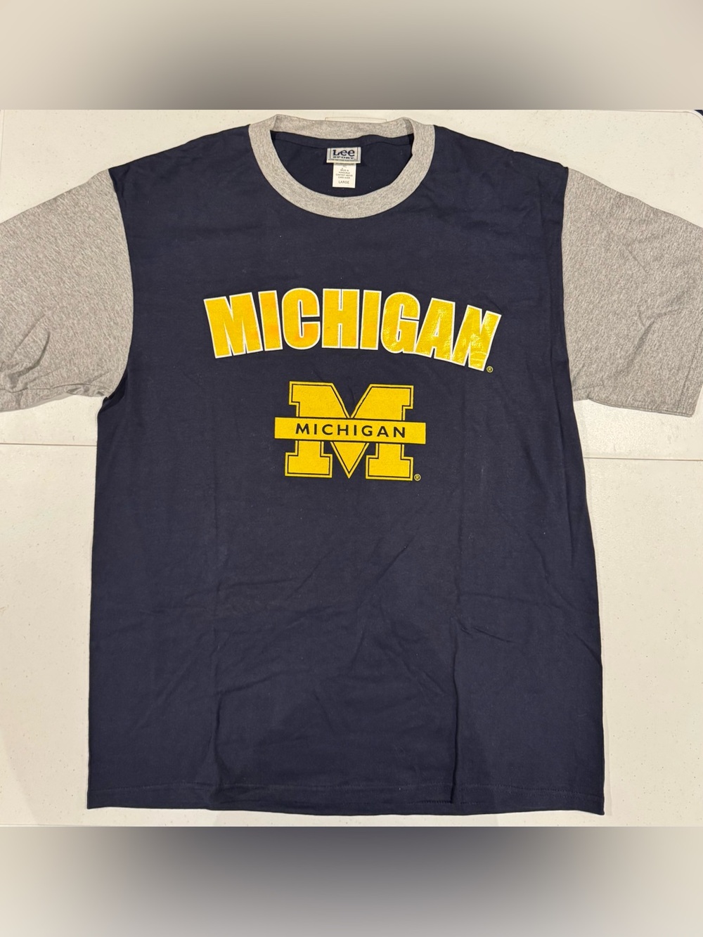 Vintage 90’s Lee Sport University of Michigan Wolverines t shirt size large